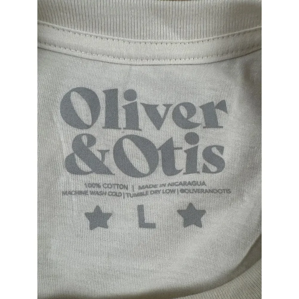 Oliver and Otis With Liberty And Justice For Y'all T‎ Shirt Large NWOT